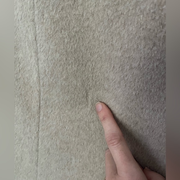 Vintage 1960s Camel Hair and Fur Coat - Picture 9 of 10